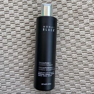 Monat black shampoo + conditioner